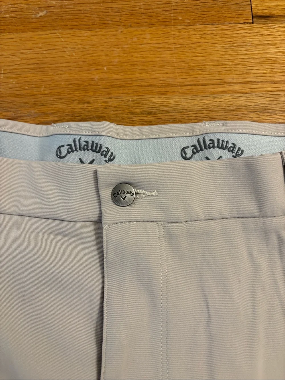 Callaway Men's Light Beige Golf Chinos
